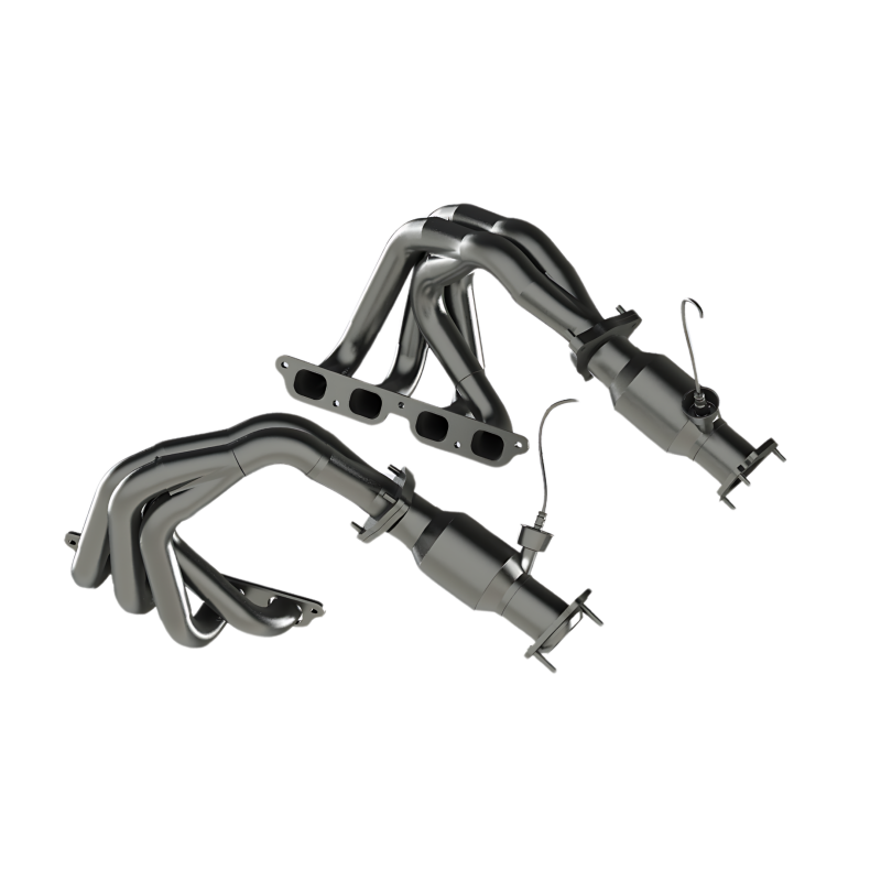 Chevrolet Corvette Performance Exhaust - Kooks Headers - 1-7/8in. x 2in. SS Tri-Y Headers with Ultra GREEN Cats - `22-`27